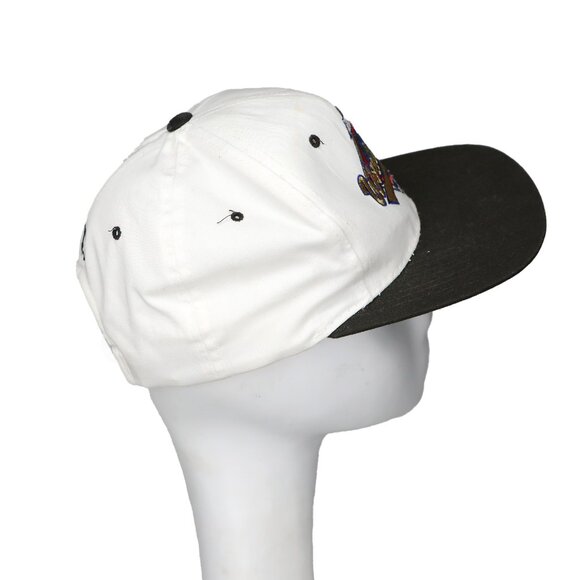Vintage 90s Starter 1998 World Series Hat Baseball Snapback Cap White Black Kore - Picture 13 of 16